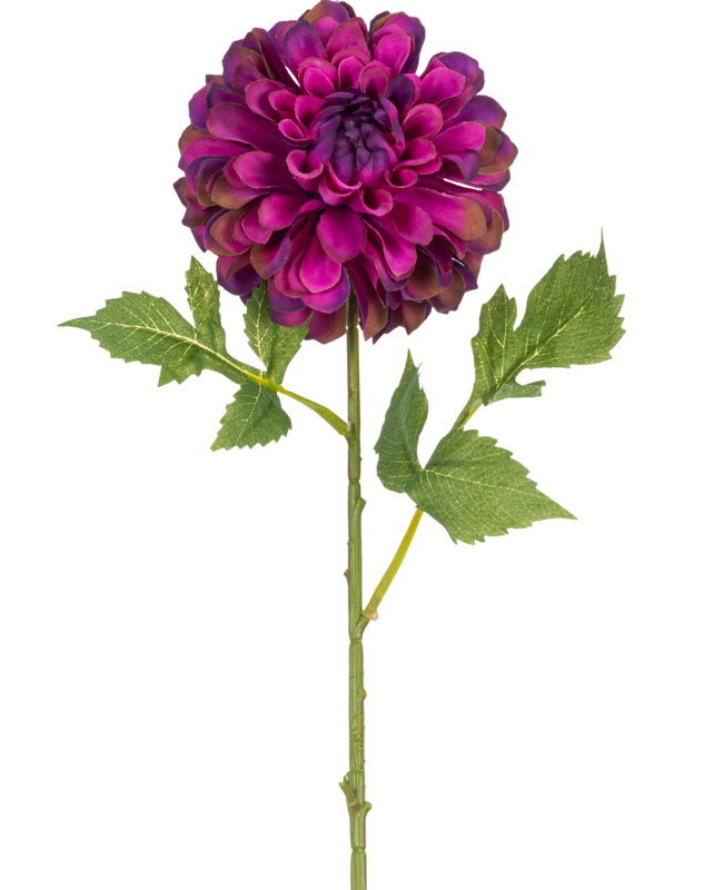 Künstliche Blume Dahlie 50 cm lila