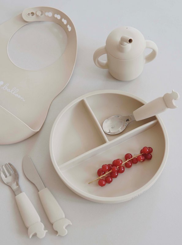 Silikone Sippy Cup - Oyster beige