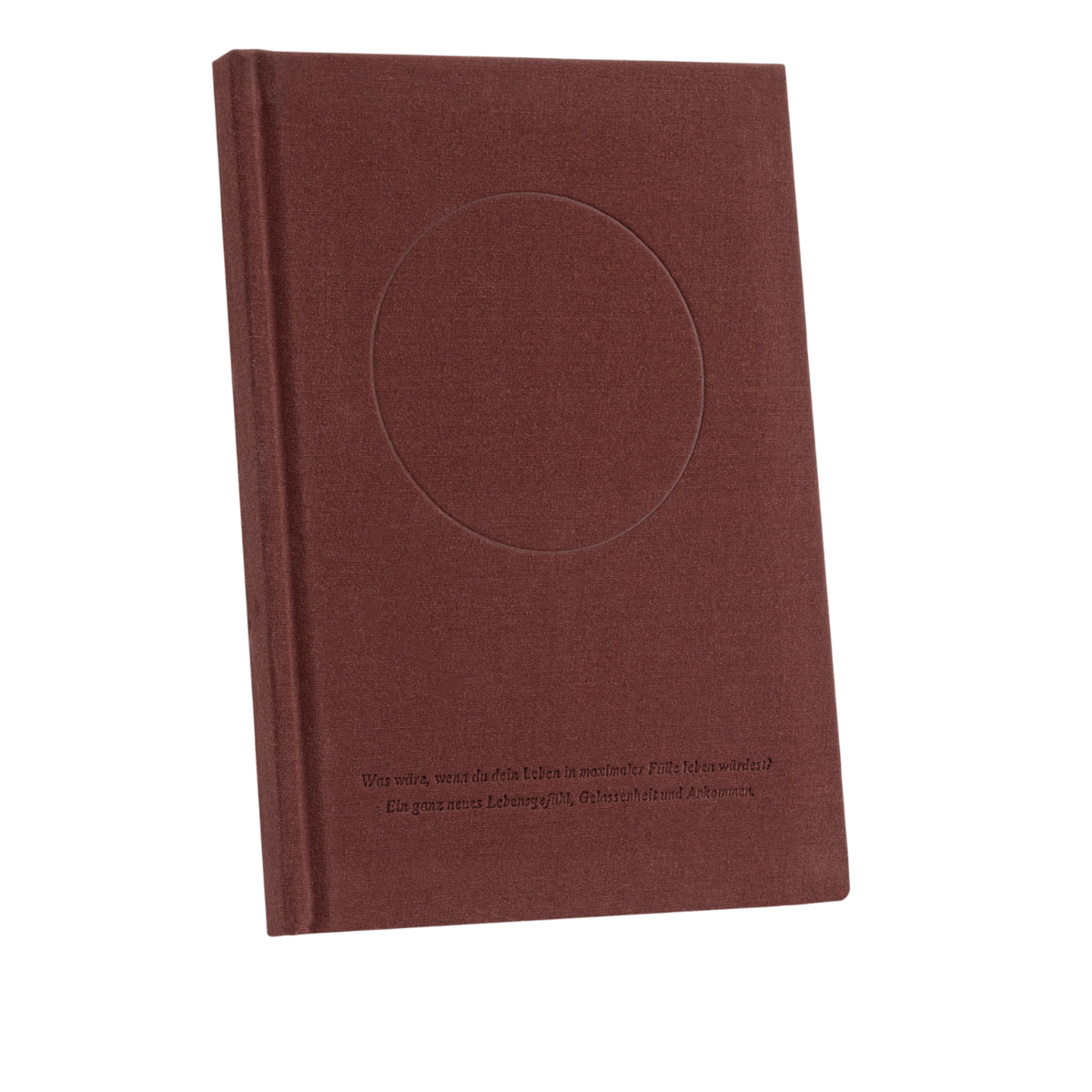 The Life Barn Filling Journal Red Dark Red