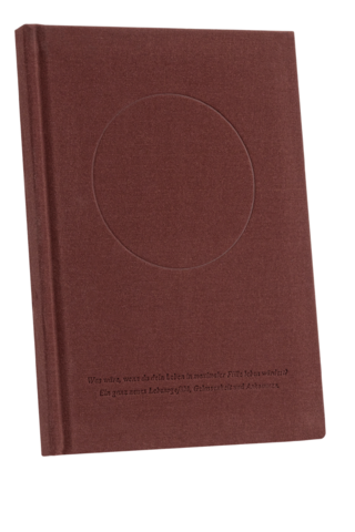 The Life Barn Filling Journal Dark Red