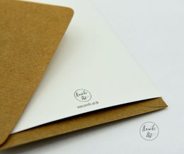 Vouwkaart voor schoolinschrijving | groene kameleon | schoolkind | Schoolinschrijvingskaart met envelop en aquarelmotief