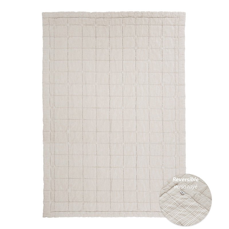 Coperta riposo reversibile ANNA SABLE LAVE M
