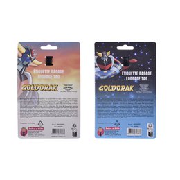 Goldorak - Travel Label - Silicone