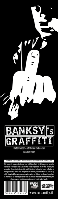 Banksy Segnalibro "Soft-Touch" - Rude Copper