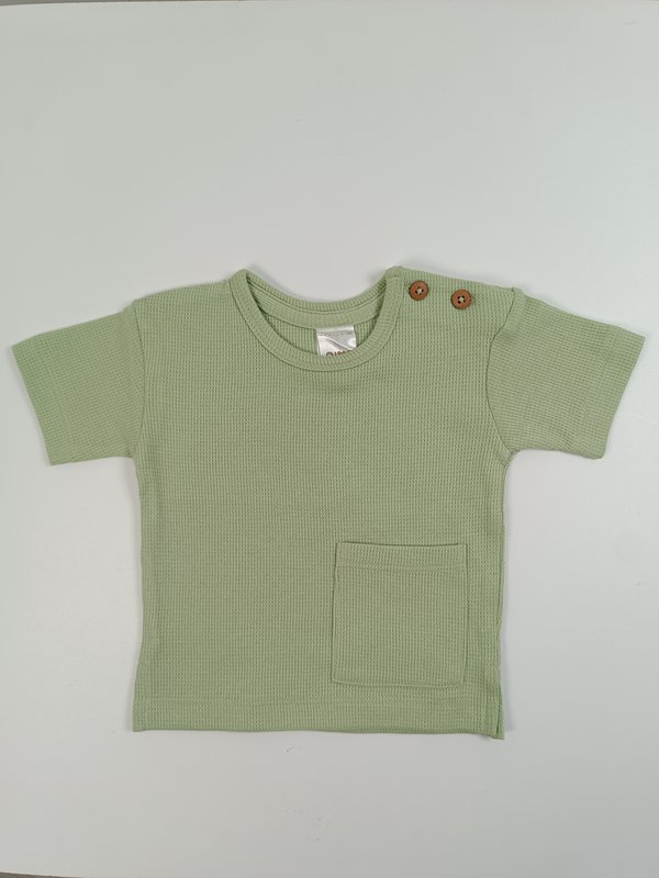 T-shirt manches courtes - gaufre