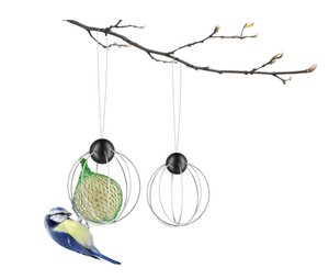 Eva Solo - Vogel Voederbol Suet Set van 2 Stuks - Zilver