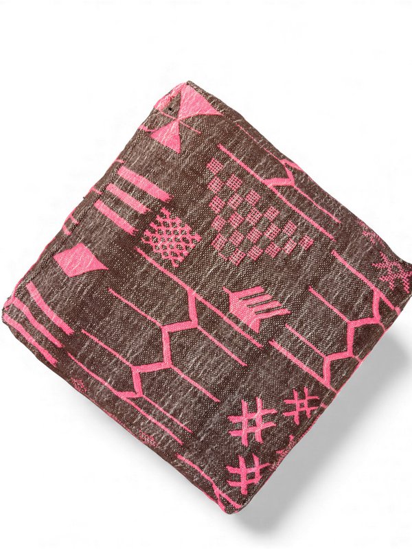 Vloerkussen - Colourful Line - Fushia Edition I
