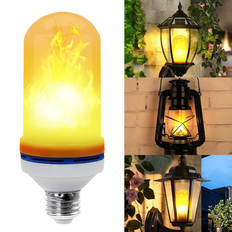 FLAME LED bulb with flame effect E27