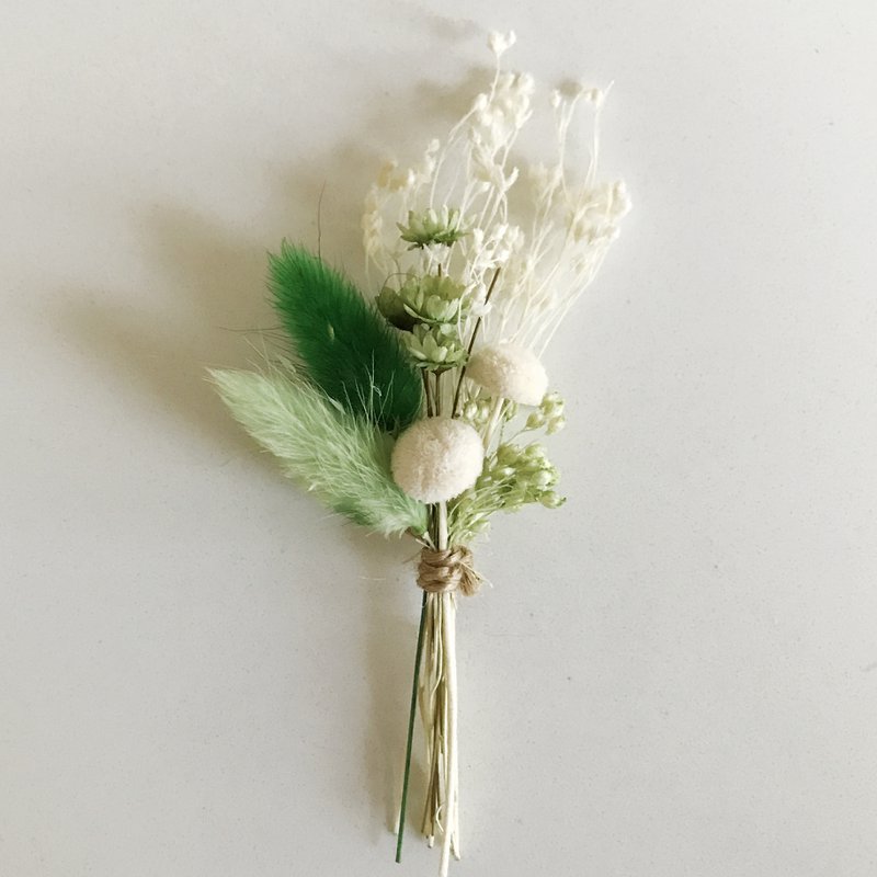 Bukiet sprężysty 12cm zielony