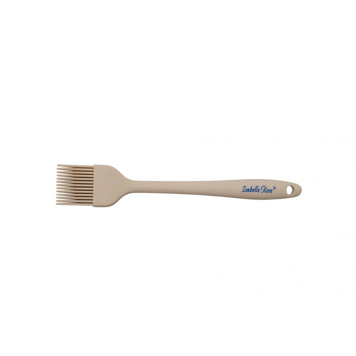 Beige silicone brush Isabelle Rose 21 cm