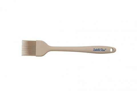 Beige silicone brush Isabelle Rose 21 cm