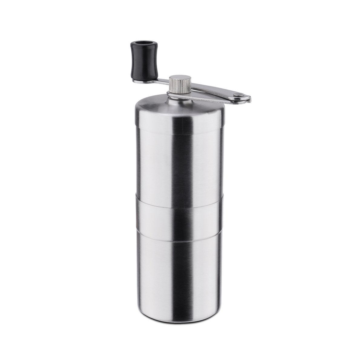 Compact coffee grinder with ceramic grinder