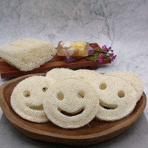 Hele Loofah smileygezicht