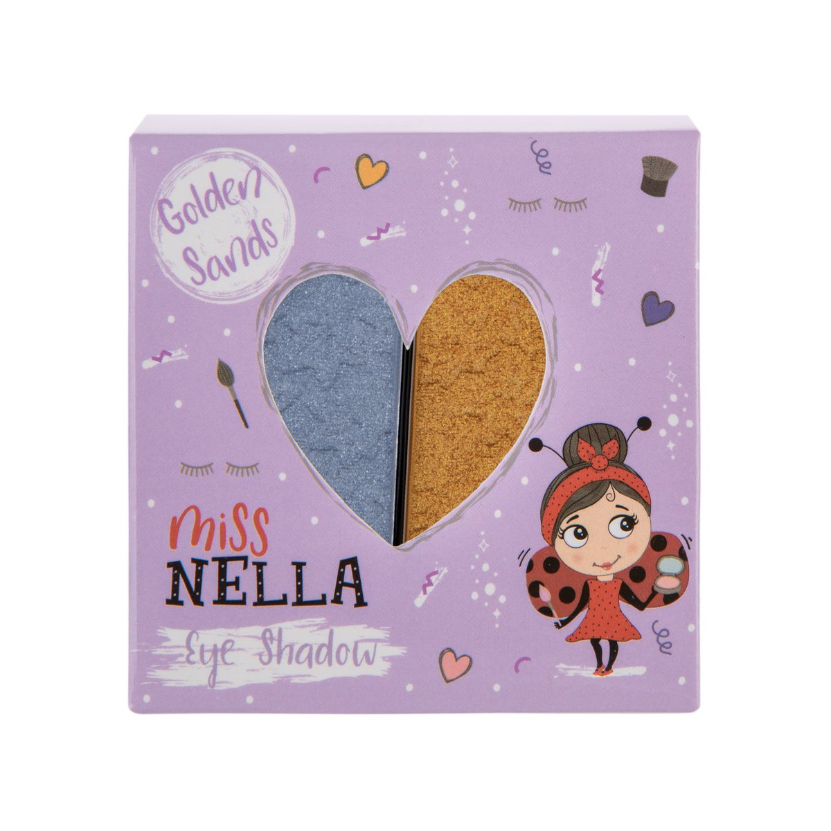 Oogschaduw Duo Golden Sands Hypoallergene make-up voor kinderen