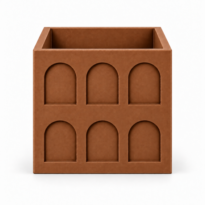 Firkantet Colosseum frugtskål