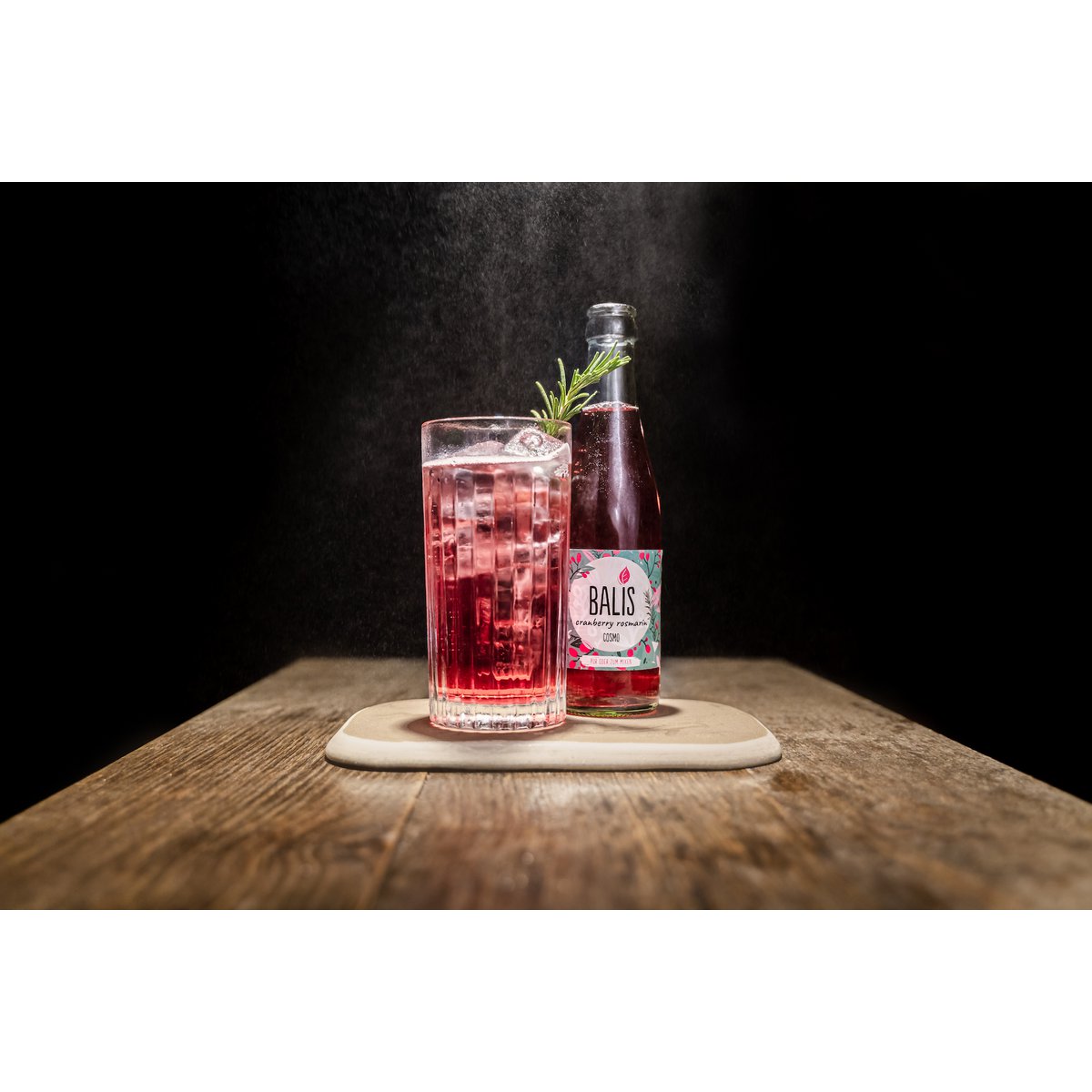 BALIS Cosmo (Cranberry Romero), botella de vidrio de 0,25 L Copia 1