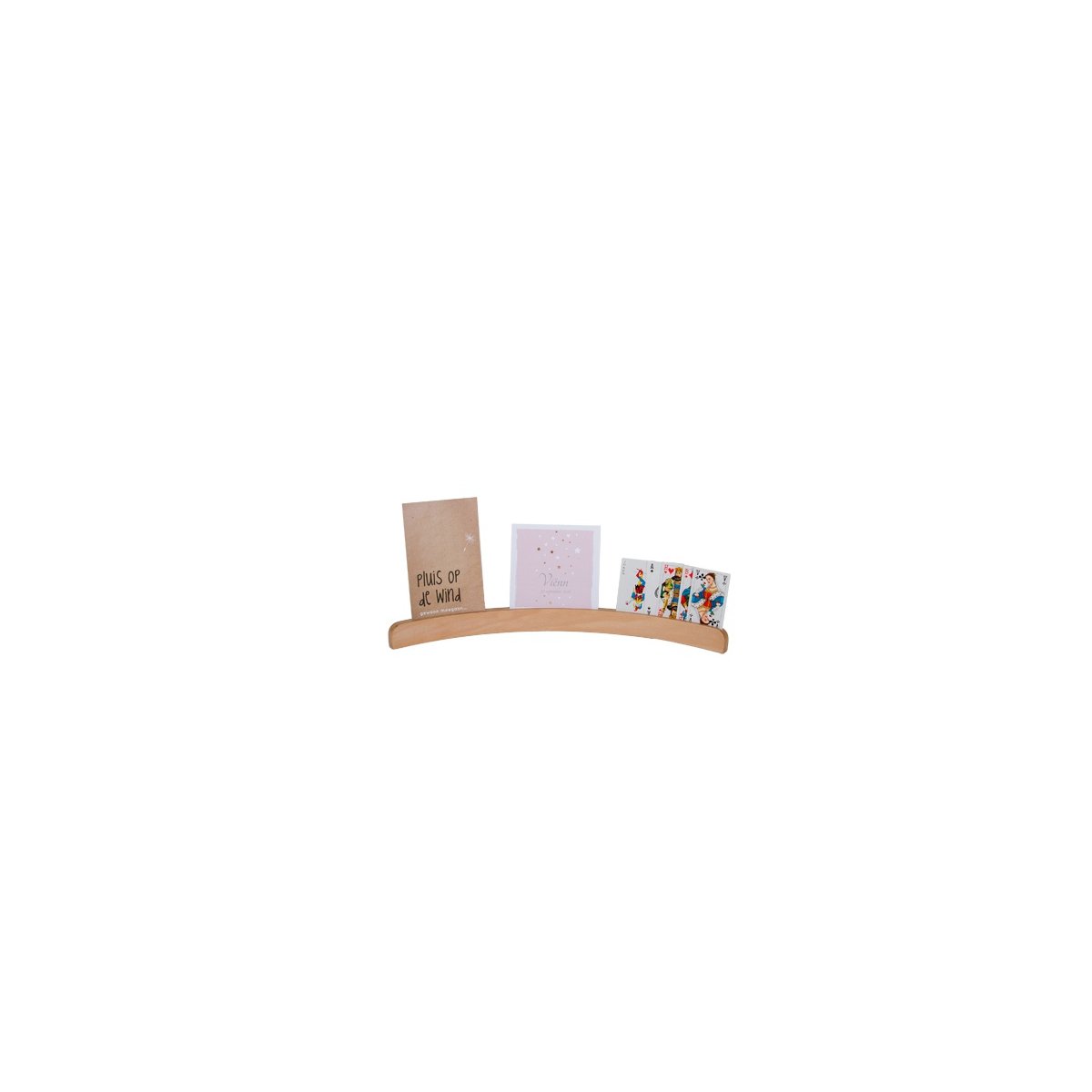 Porte-cartes Van Dijk Toys - Bois de hêtre 50 cm ÉPUISÉ