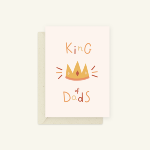 Eco Greeting Card — King of Dads