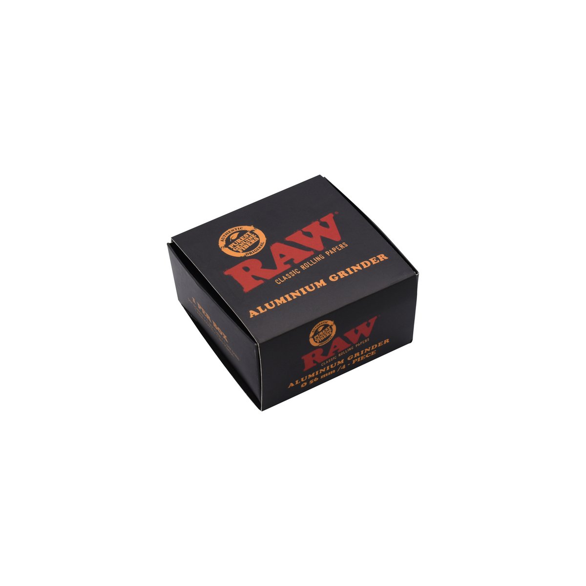 Aluminum grinder with 4 compartments