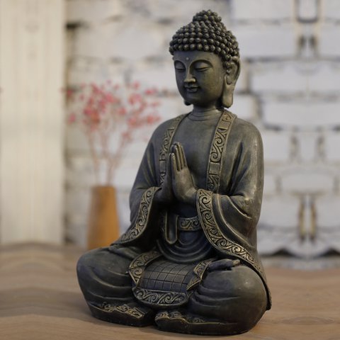 Large statue Buddha Meditation-Zen decoration and Feng Shui-brings a spiritual and relaxing atmosphere to your interior-lucky statue