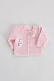 Knitting Pompom Jacket 808