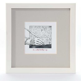 Stempel: Viele Buchstaben