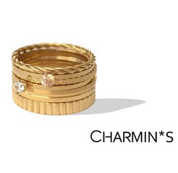Ring R329 Gold 'Turning steel'