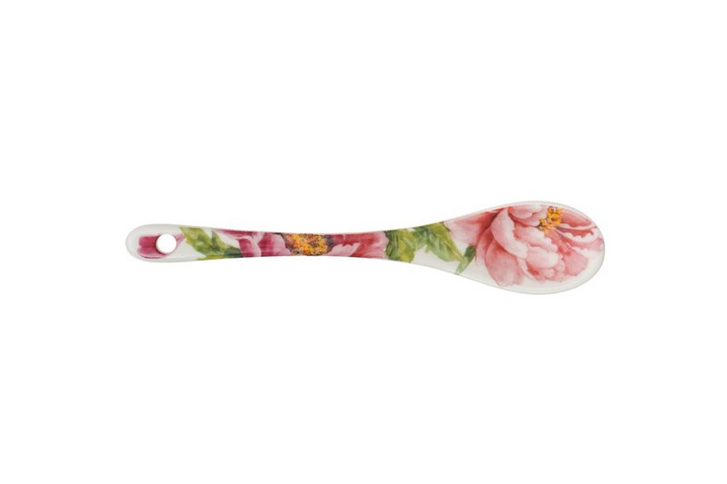 Cuchara de porcelana Peonía 13 cm Isabelle Rose