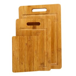 Planches à découper en bambou | Planches à découper en bois antibactériennes pour la préparation et l'affichage des aliments
