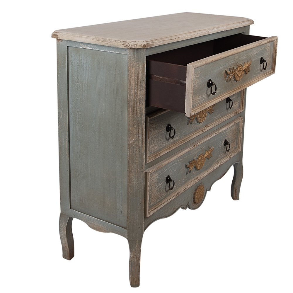 Sideboard 95x38x90 cm Green Wood
