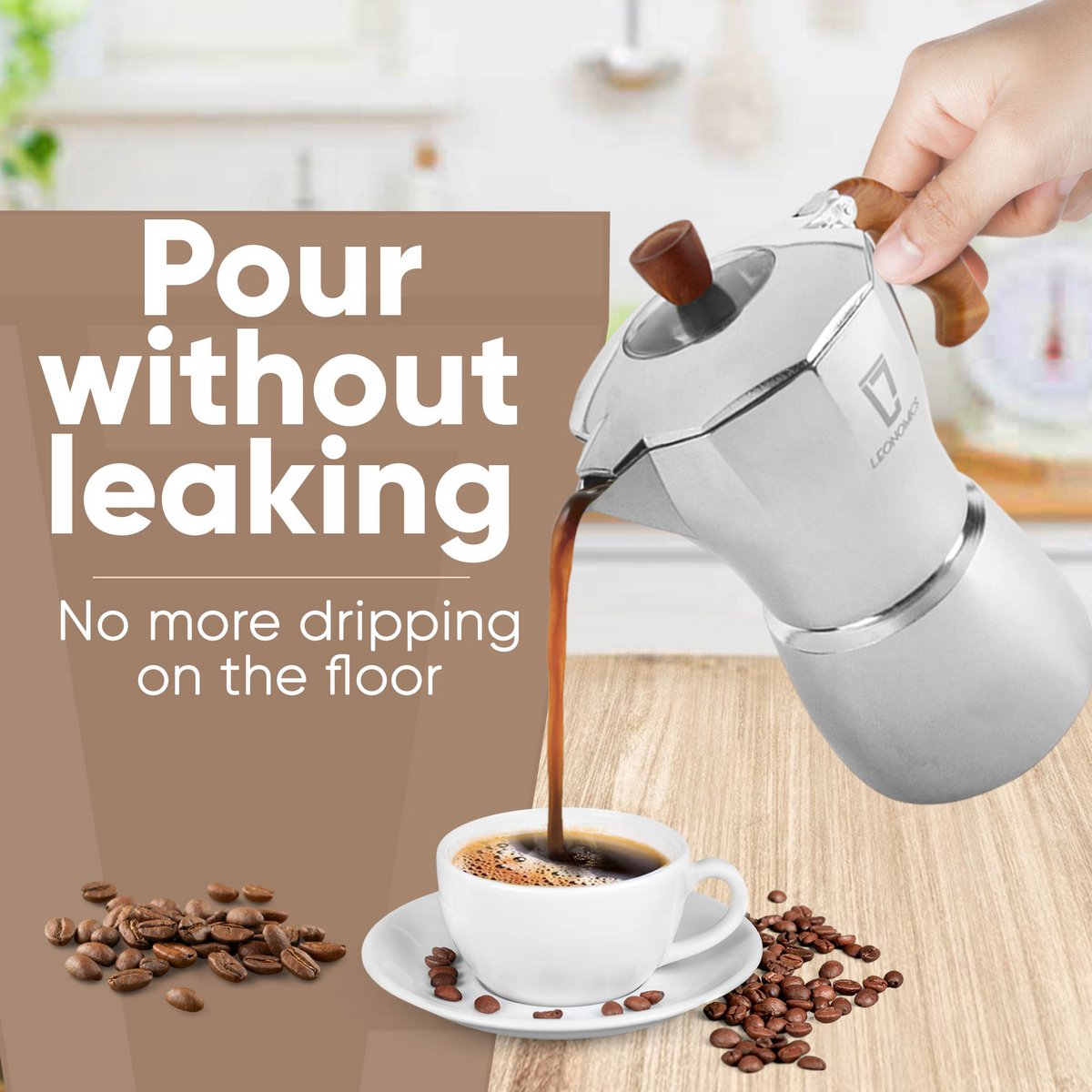 Olla Moka Aluminio 300ml