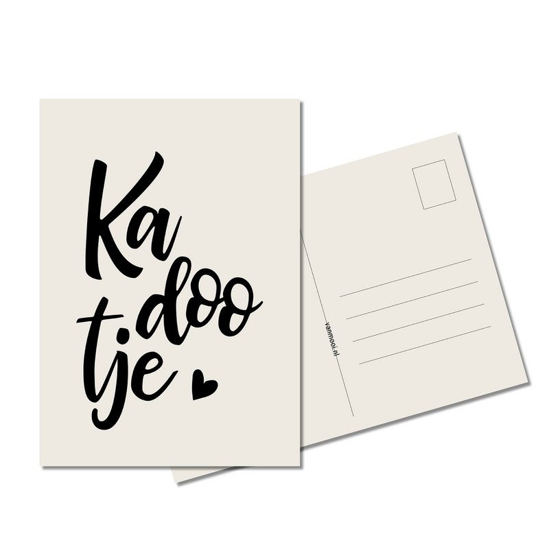 KAART | Kadootje