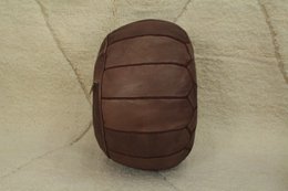 Dark Brown Moroccan Pouf