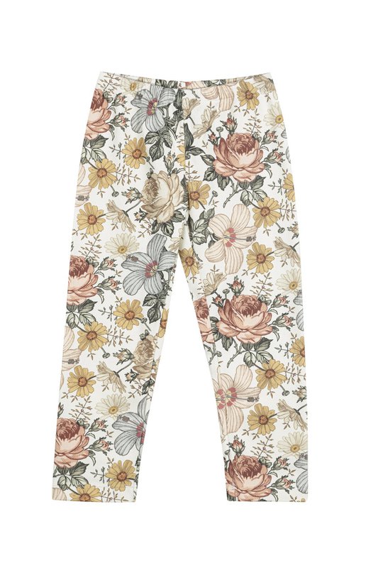 LEILA FLOWERS leggings for girls