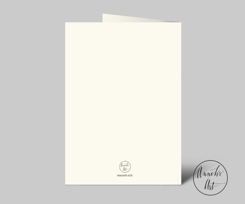 Birth card | And life becomes even more beautiful | Bulli card for the birth + envelope | New version