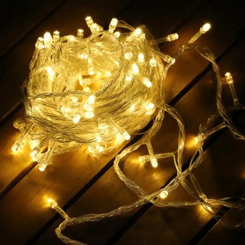 10 Meters String Lights 8 Function Daylight Christmas Lights