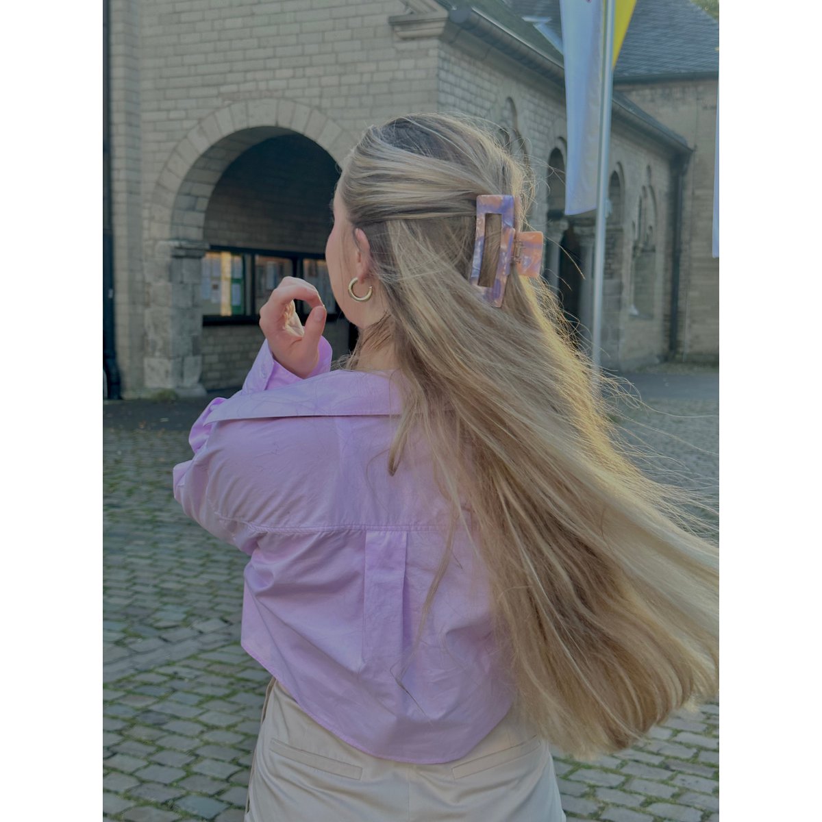 Haarklammer XL Esmerald