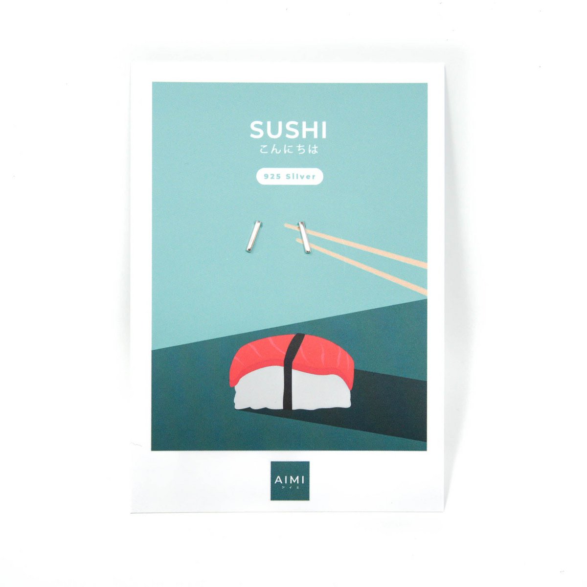 SUSHI stud earrings