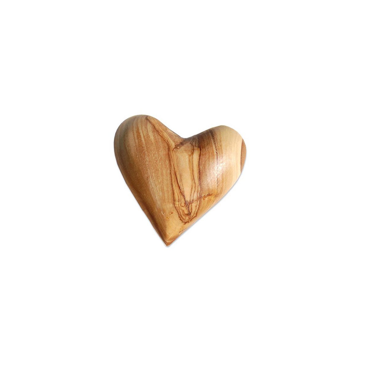 Coeur en bois d'olivier