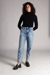 MOM-jeans til kvinder - High Waist - gensynet 80'er-stil