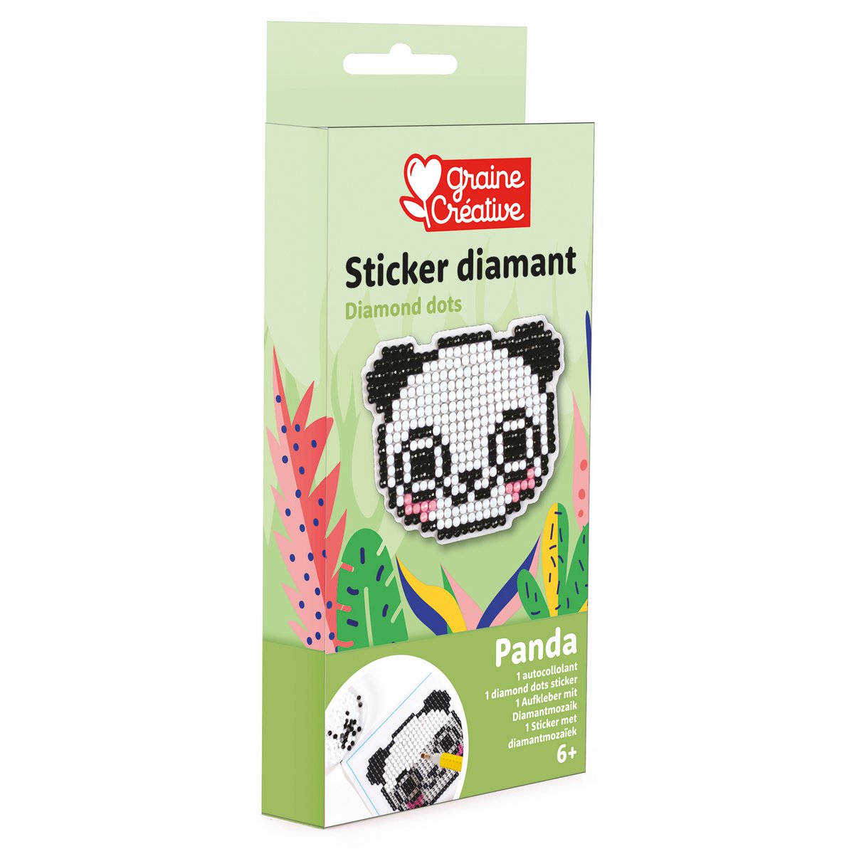 KIT DIAMOND MOSAIC- STICKER PANDA