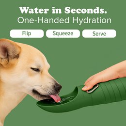 Bouteilles d'eau pliables pour chiens - 6 PAQUETS