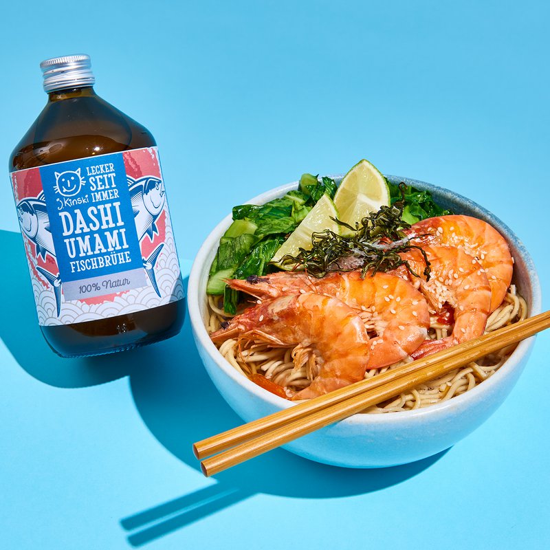 Caldo de pescado Dashi Umami para ramen 525ml