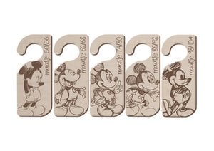 Mickey Mouse size hangers size 50 to 104