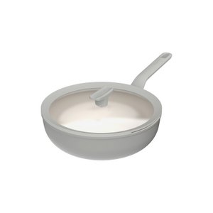 LEO Wok pan non-stick with lid Balance Moonmist 28cm
