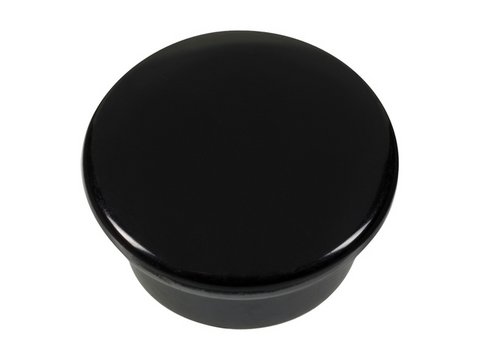 Magneet Westcott zwart pak à 10st. 15mmx8mm 100gr. cap: 3-4 vel 80gr. papier