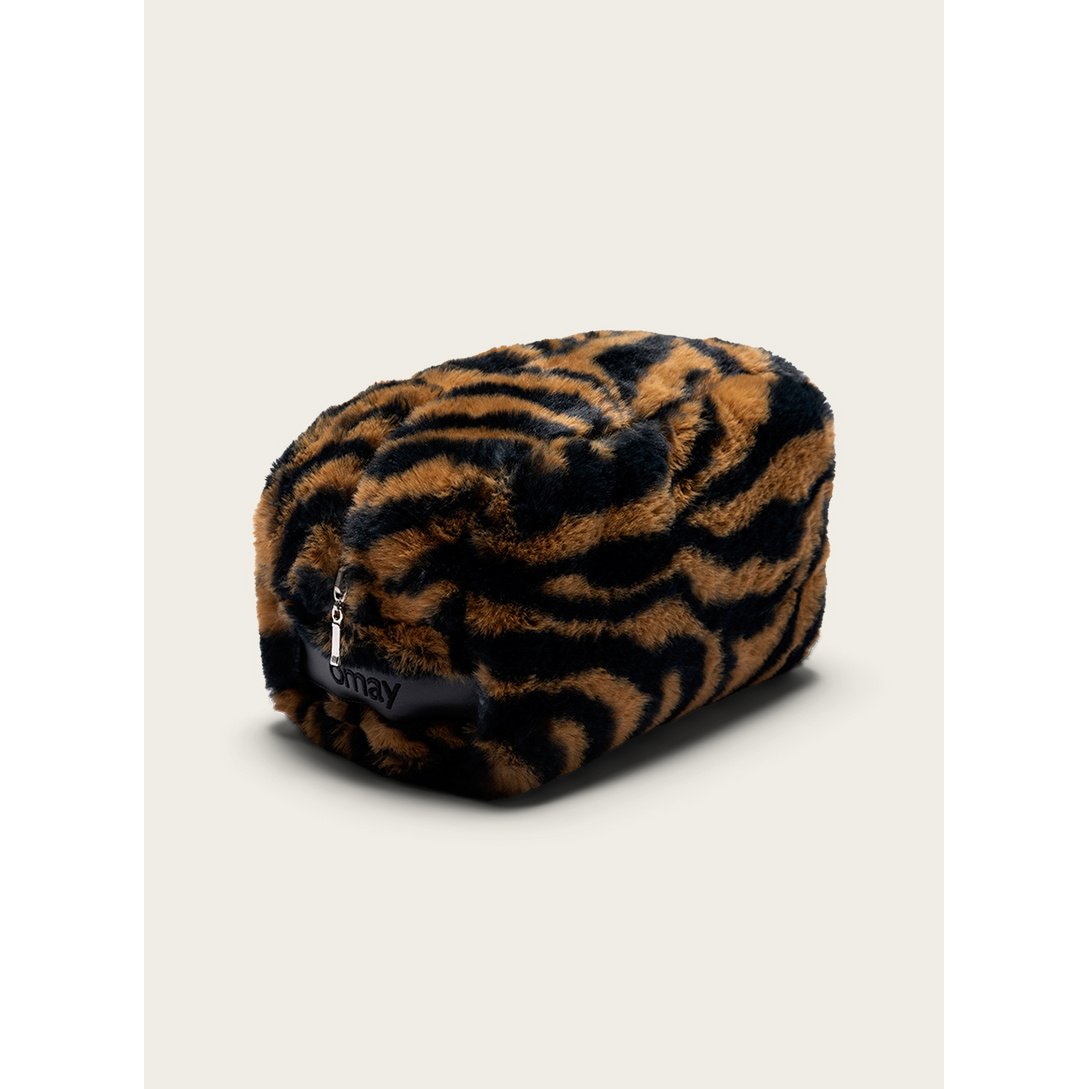 Omay Pouch Zebra Brown