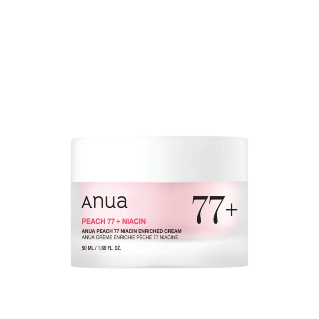Anua - Brzoskwiniowy krem ​​wzbogacony 77% niacyną