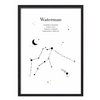 Sterrenbeeld poster - Waterman