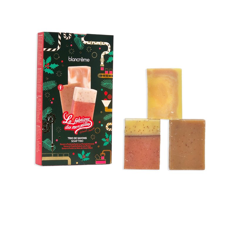 Kropsæbe trio - Strawberry, Grapefruit & Coconut